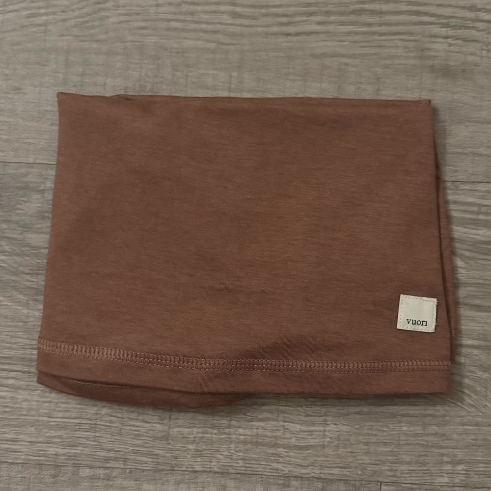 New Vuori Brown Lux Racerback Tank Top - Picture 6 of 6